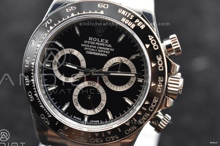 Edition Case Daytona SH4130 ZF 2023 904L SS and Best Dial Bracelet Black 1:1 126500 0502